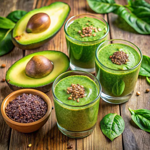 Zeleni Smoothie od Avokada i Laništa